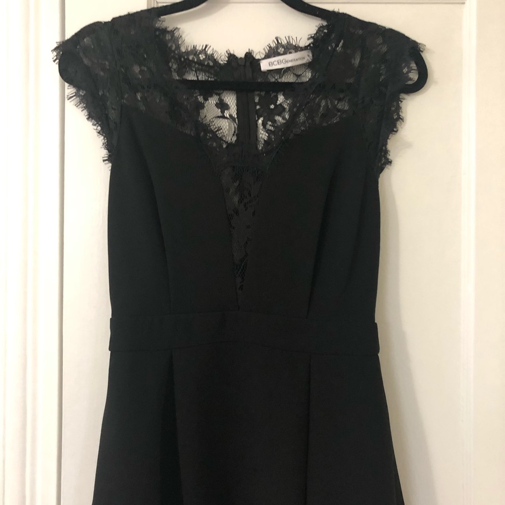 BCBG generation black cocktail dress